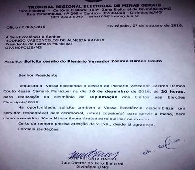 CARTORIO - DIPLOMAÇÃO